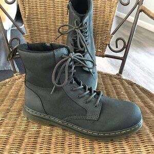Dr. Martens Boots Youth Size 7 Extra Tough Casual Boots in Charcoal NWOB